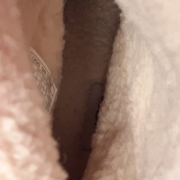 UGG women's 'Aldon' black leather & sheep wool lined moto motorcycle boots sz 10 - Picture 10 of 13